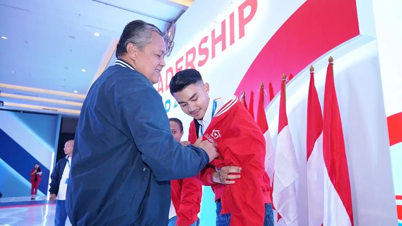 Gubernur Bank Indonesia, Perry Warjiyo membuka Leadership Camp, Rabu (11/12/2019). (Foto: BI)