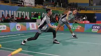 Ganda putra Indonesia Fajar Alfian/Muhammad Rian Ardianto lolos ke semifinal Kejuaraan Asia 2022 setelah menang atas ganda Malaysia Mai Wei Chong/Kai Wun Teen&nbsp;21-16 dan 21-16&nbsp;di Muntinlupa Sports Complex, Manila, Filipina, Jumat (29/4). (foto: PBSI)