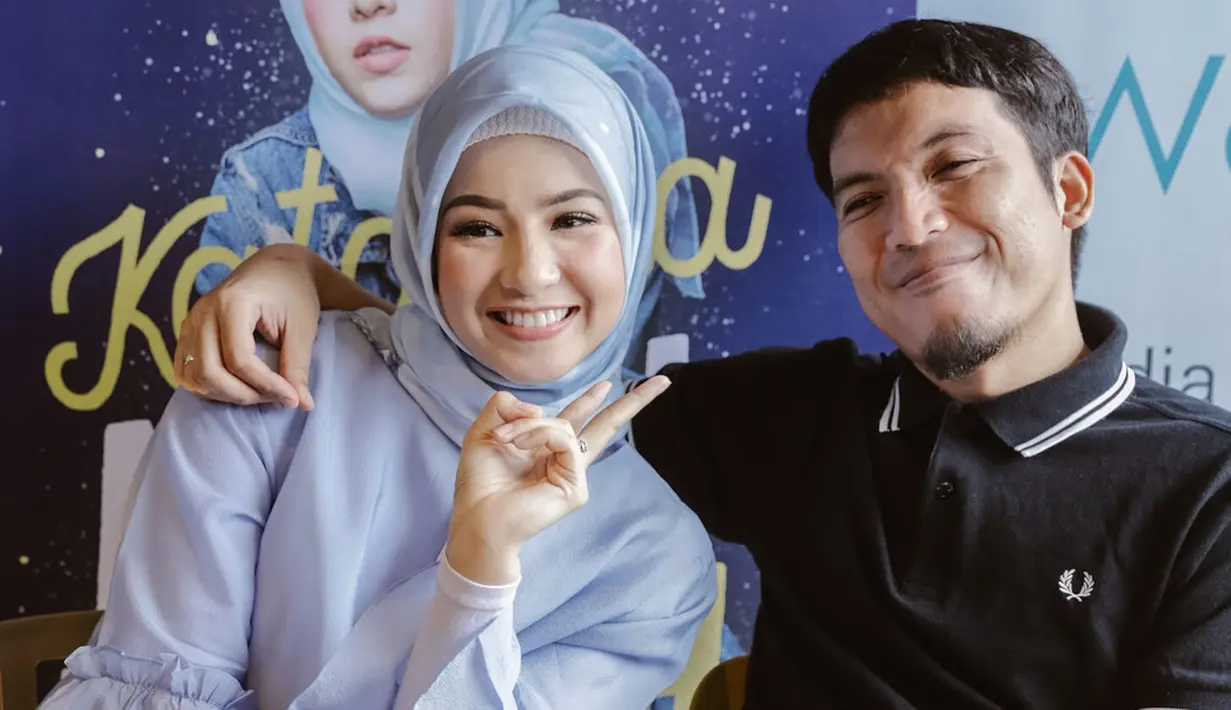 Presenter dan pemeran Natasha Rizky mengaku sudah biasa saat menjalani sahur sendirian. Selama bertahun-tahun, sang suami sering mengambil program sahur. (Instagram/natasharizkynew)