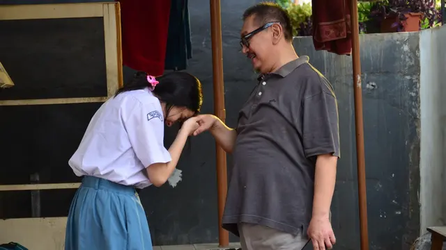 Adegan Sejuta Sayang Untuknya. (Foto: Dok. MD Pictures)