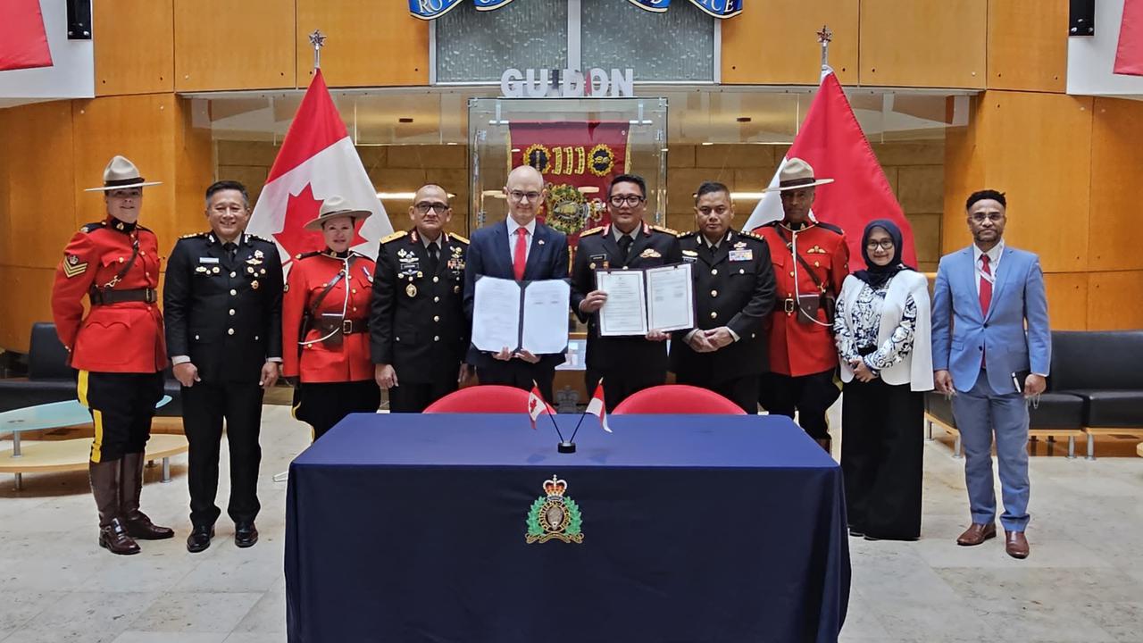 Polri dan RCMP Perkuat Kerja Sama, Tingkatkan Kapasitas Lawan Kejahatan Transnasional