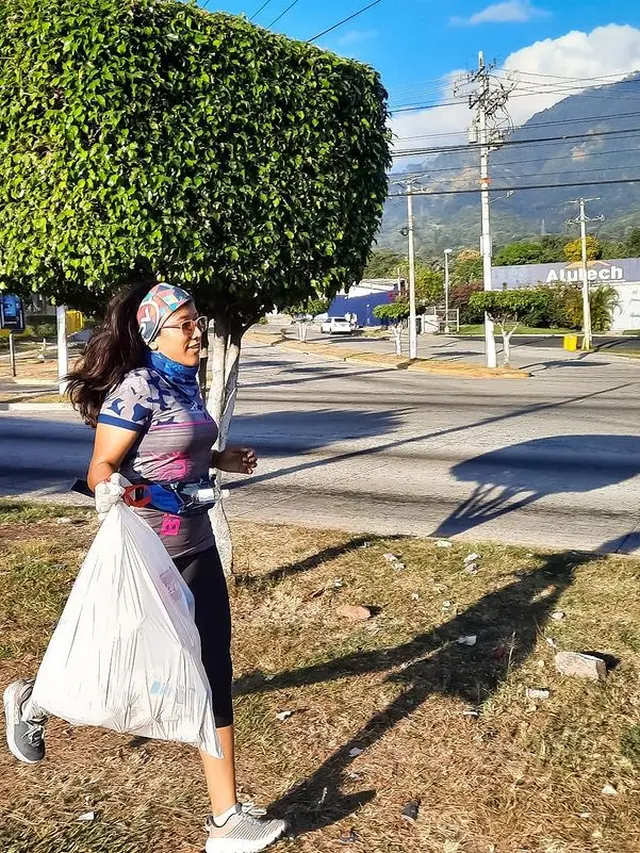 jogging sambil memungut sampah disebut plogging