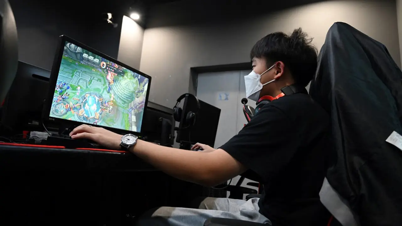 FOTO: Pembatasan Waktu Bermain Game Online di China