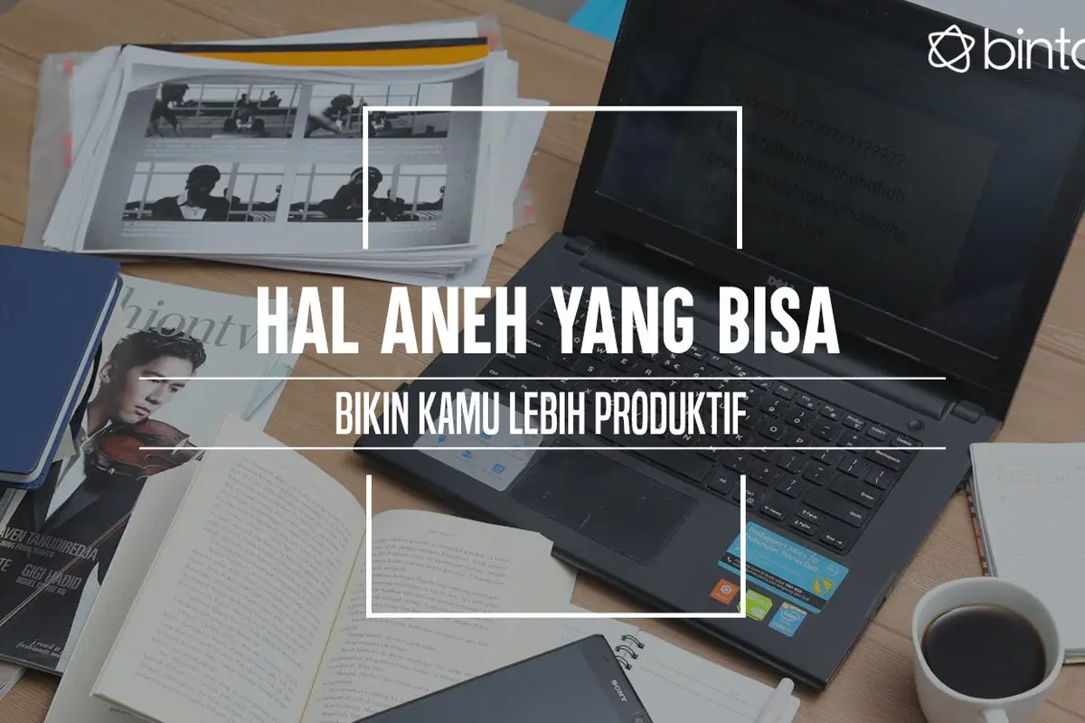 Hal aneh yang bisa bikin kamu produktif. (Foto: Adrian Putra, Digital Imaging: M. Iqbal Nurfajri/Bintang.com)