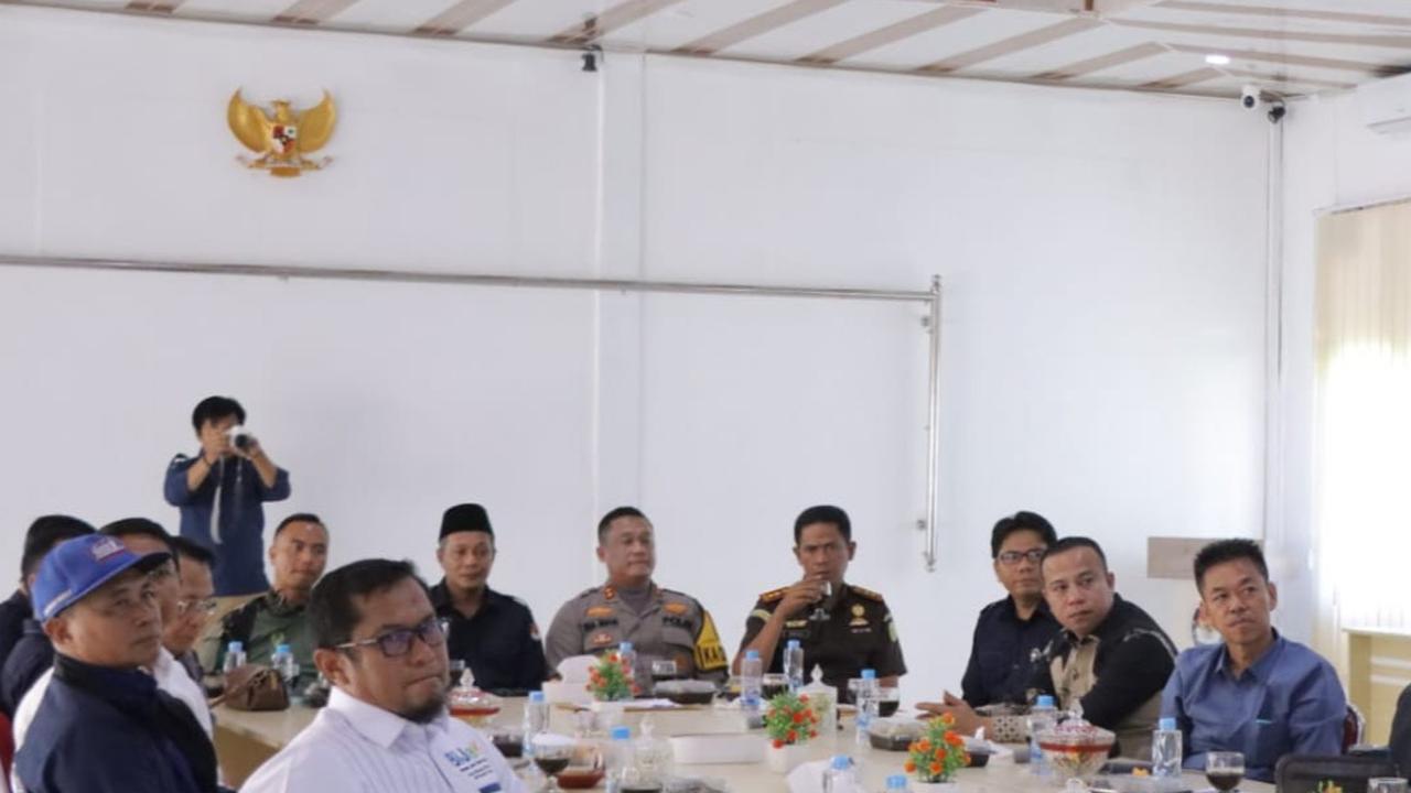 Coffee Morning, Kapolres Rohil Minta Timses Paslon Dingin Suasana di Rohil