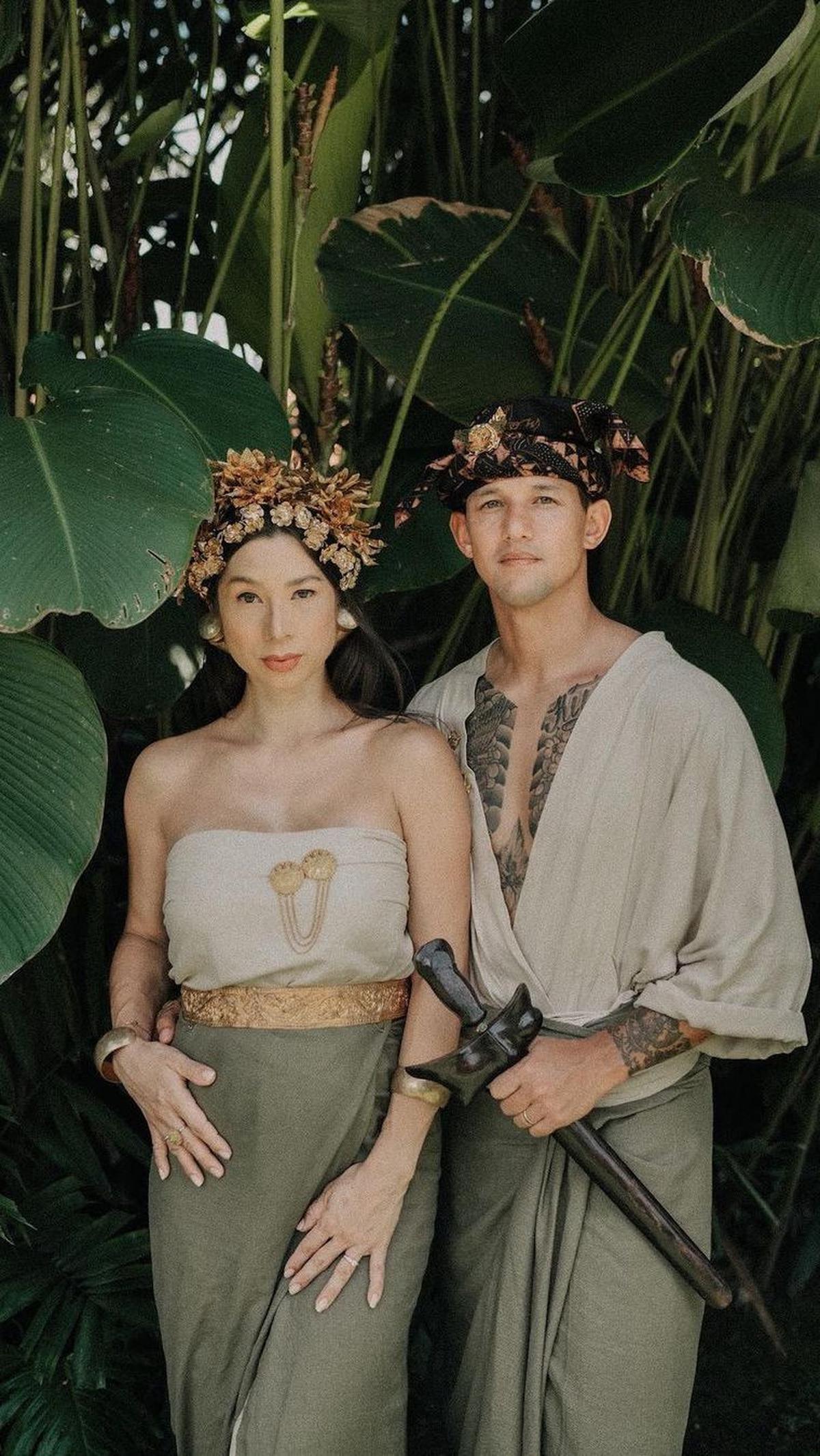 3. Irfan Bachdim dengan Jennifer Bachdim