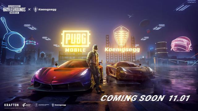 <span>PUBG Mobile x Koenigsegg. (Doc: Tencent Games)</span>
