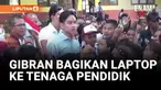Wapres Gibran Bagi-bagi Perlengkapan Sekolah di Kupang
