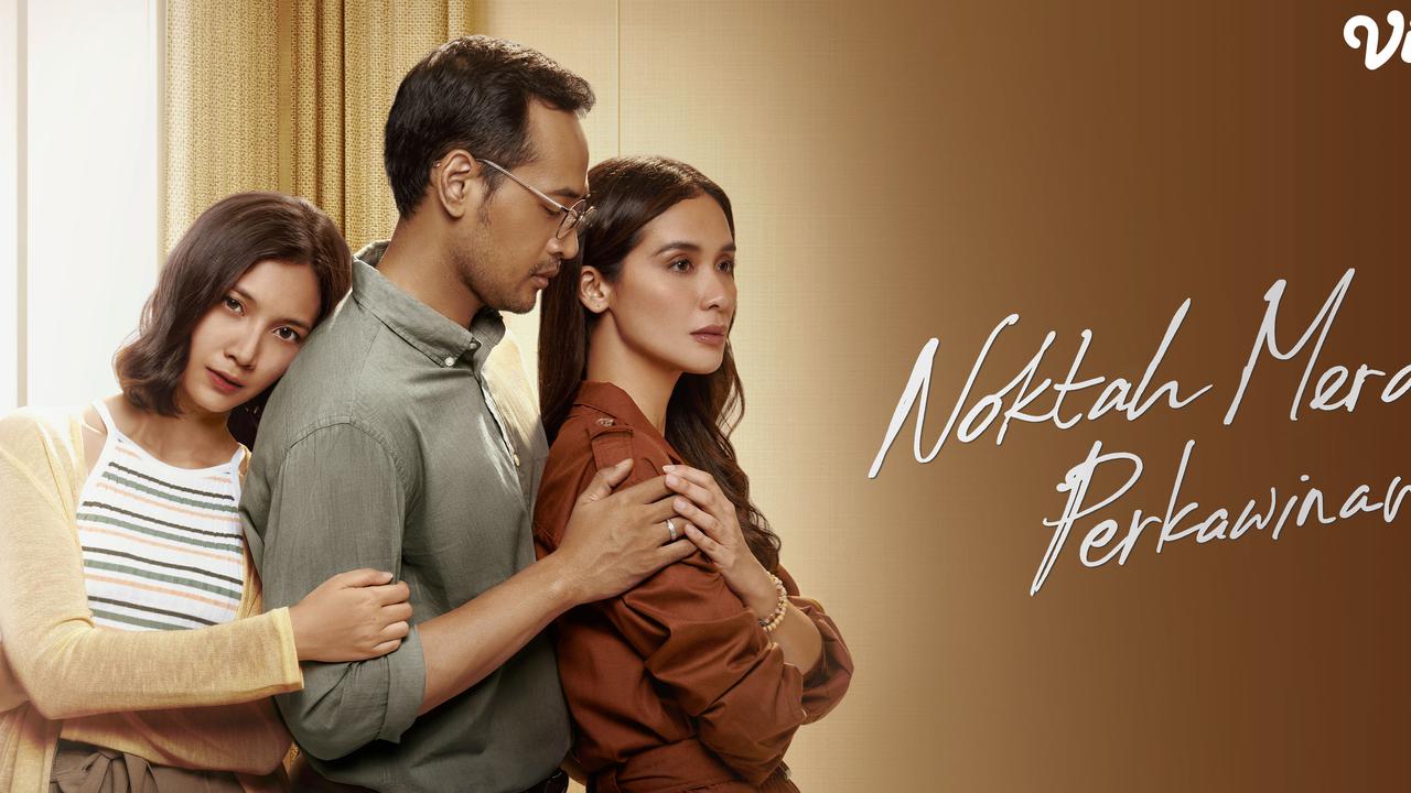 Cherismity antara Marsha Timothy dan Oka Antara dalam Film Noktah Merah Perkawinan di Vidio