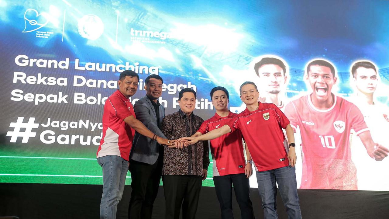 FOTO: Peluncuran Reksadana Sepak Bola Merah Putih