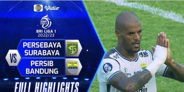 VIDEO: Highlights BRI Liga 1, Persebaya Vs Persib Berakhir Imbang 2-2