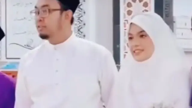 pengantin di Malaysia terjebak banjir hampir batal menikah