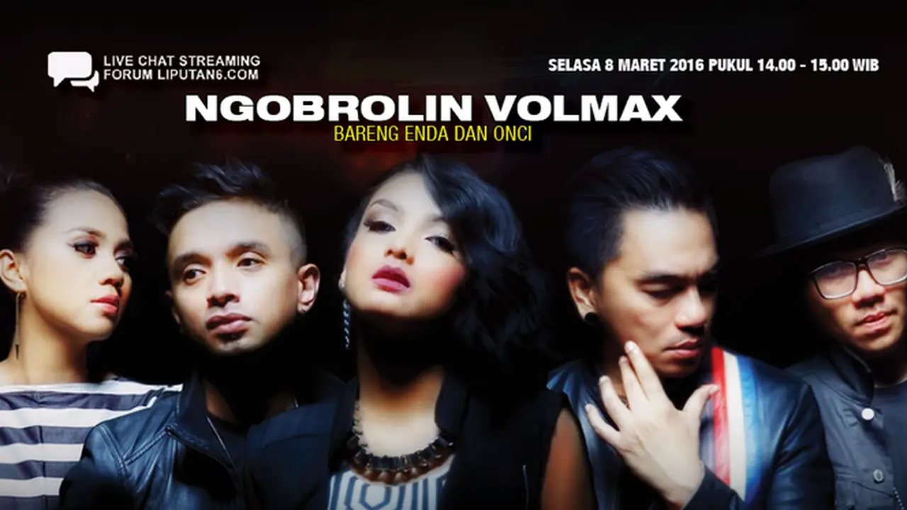Live Chat Streaming Ngobrolin Volmax Bareng Enda dan Onci