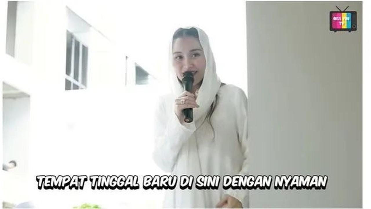 Ayu Ting Ting mengungkapkan harapannya untuk bisa tinggal di rumah baru dengan nyaman dan aman.