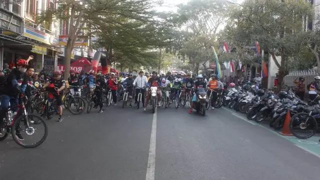 Gowes Merah Putih, Wujud Kompak Persatuan Bangsa Indonesia