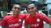 Peran Dedi Hartono dan Rizky Pora di Martapura FC sangat penting. (Bola.com/Zaidan Nazarul)