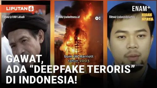 VIDEO: Peneliti AS Temukan "Deepfake Teroris" Beredar di Indonesia