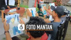 Lomba unik memperingati Hari ulang tahun Republik Indonesia yang Ke-75. Yaitu lomba menatap foto mantan terlama.