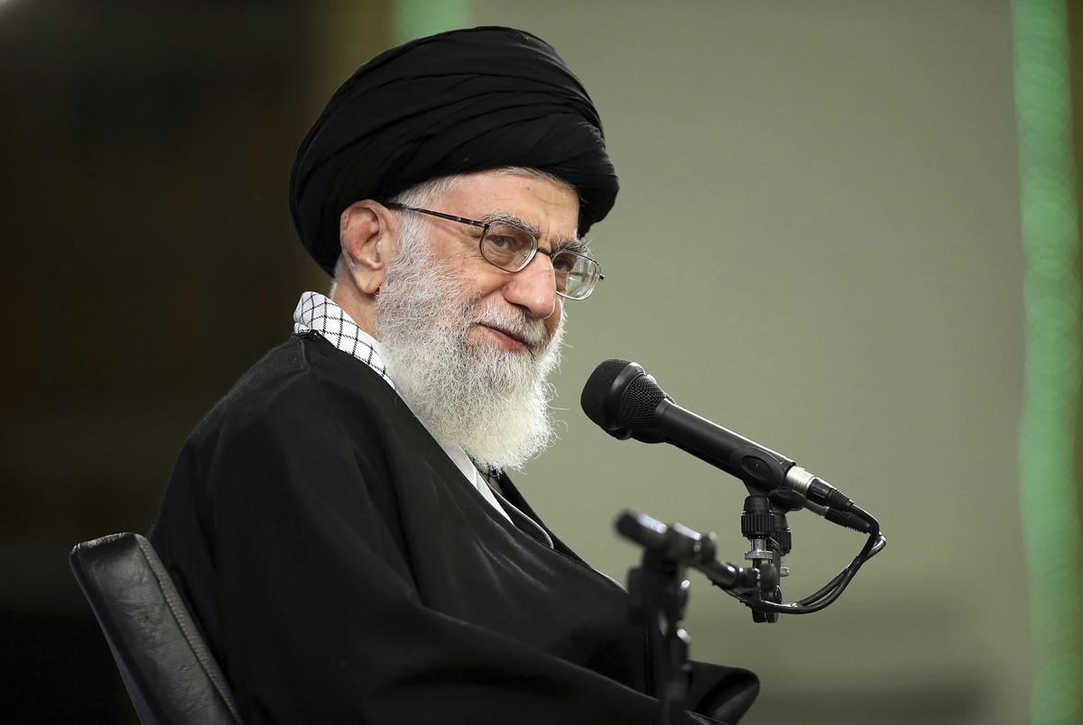 Pemimpin tertinggi Iran, Ayatollah Ali Khamenei