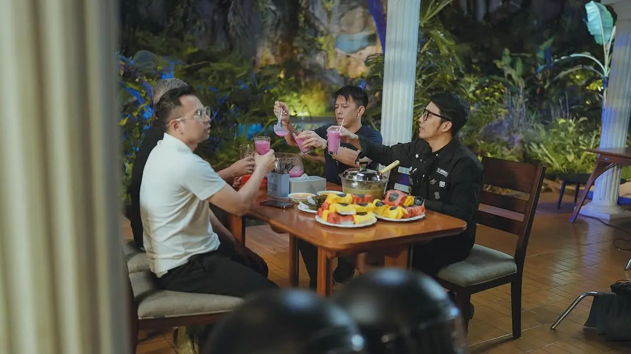 Momen 'The Dudas Minus One' Geng Raffi Ahmad Buka Puasa Bareng, Warganet: Bapak-Bapak Kece Ini Mah
