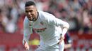 5. Youssef En-Nesyri - Penyerang asal Maroko ini bisa menjadi ancamam bagi lini pertahanan Bayern Munchen. Youssef En-Nesyri juga tampil apik serta menyumbangkan gol kemenangan Sevilla saat mengalahkan AS Roma di Liga Europa. (AFP/Cristina Quicler)