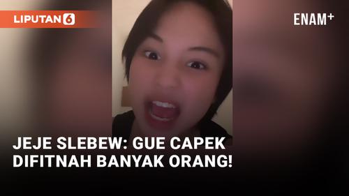 VIDEO: Jeje Slebew Ngamuk Dituduh Jadi Pemeran Video Dewasa