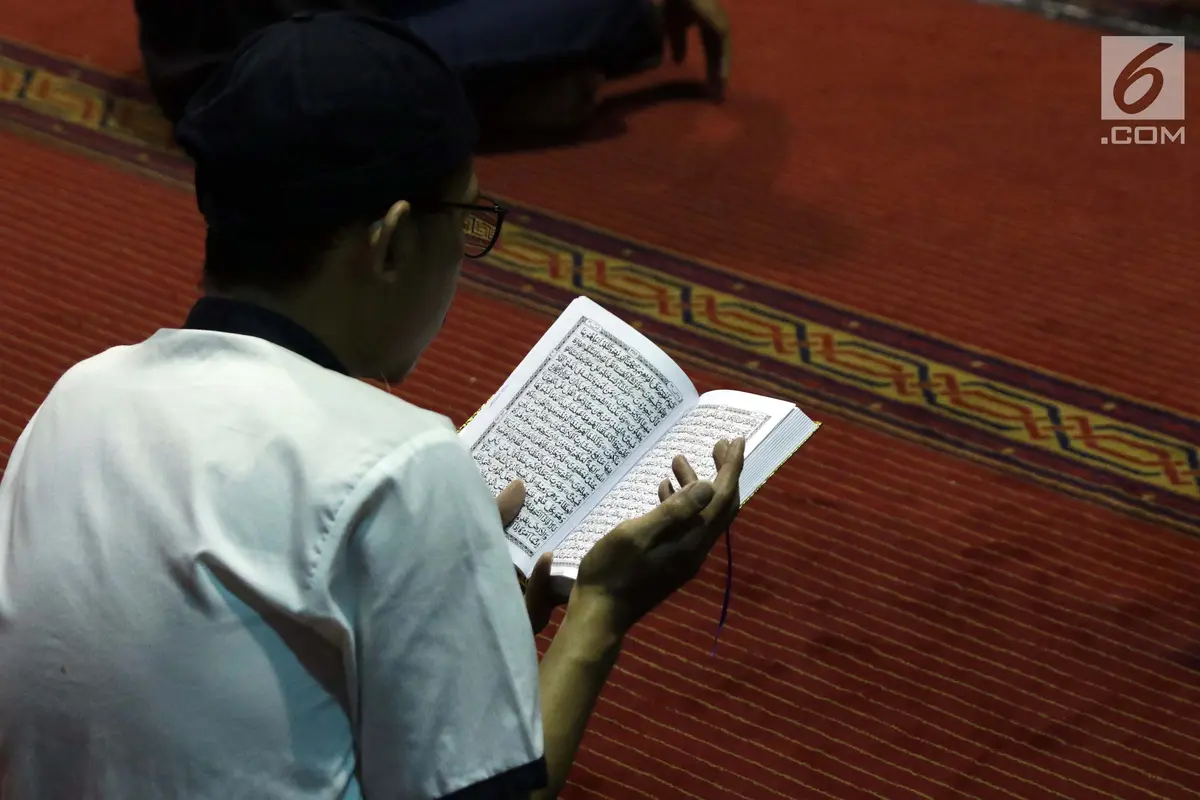 Suasana Malam Takbiran di Masjid Istiqlal Jakarta