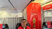 Liputan Eksklusif Bola.com: Momen Tak Terlupakan, 2 Jam Satu Pesawat Bareng FIFA dan Trofi Piala Dunia dari Kuala Lumpur Menuju Jakarta