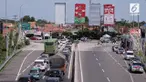 Kepadatan terlihat kembali di pintu keluar tol Brebes Timur. Kendaraan dari arah Jakarta yang menuju Tegal masih memadati jalanan.