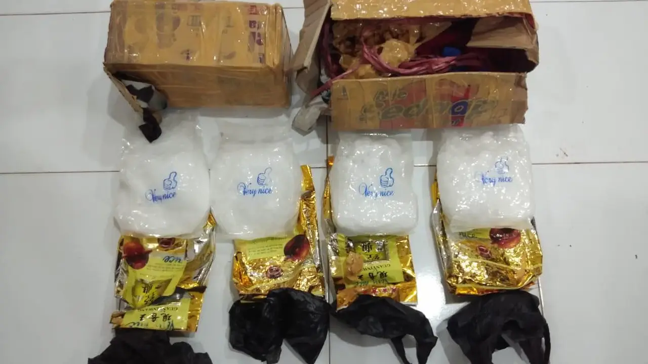 Barang bukti narkoba jens sabu berhasil disita. Foto istimewa
