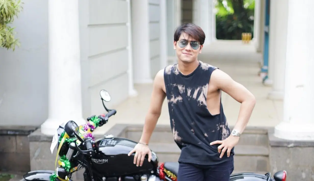 Motor Kado Rizky Billar dari Lesty Kejora (Sumber: Instagram/rizkybillar)
