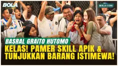 Pamerkan Aksi Gila! Basral Graito Lompati Vespa Klasik dan Tunjukkan Medali Emas SEA Games 2025