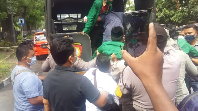 Sejumlah Mahasiswa Diamankan polisi