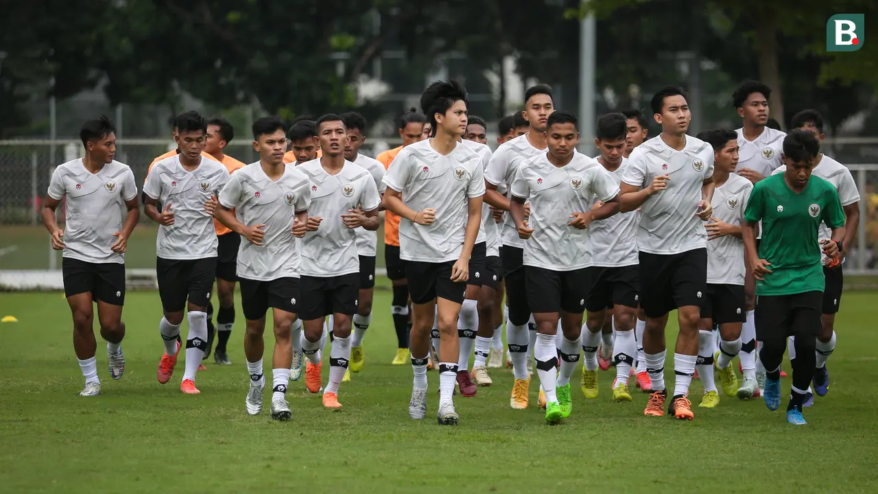 Latihan Timnas Indonesia U-22 untuk SEA Games 2023