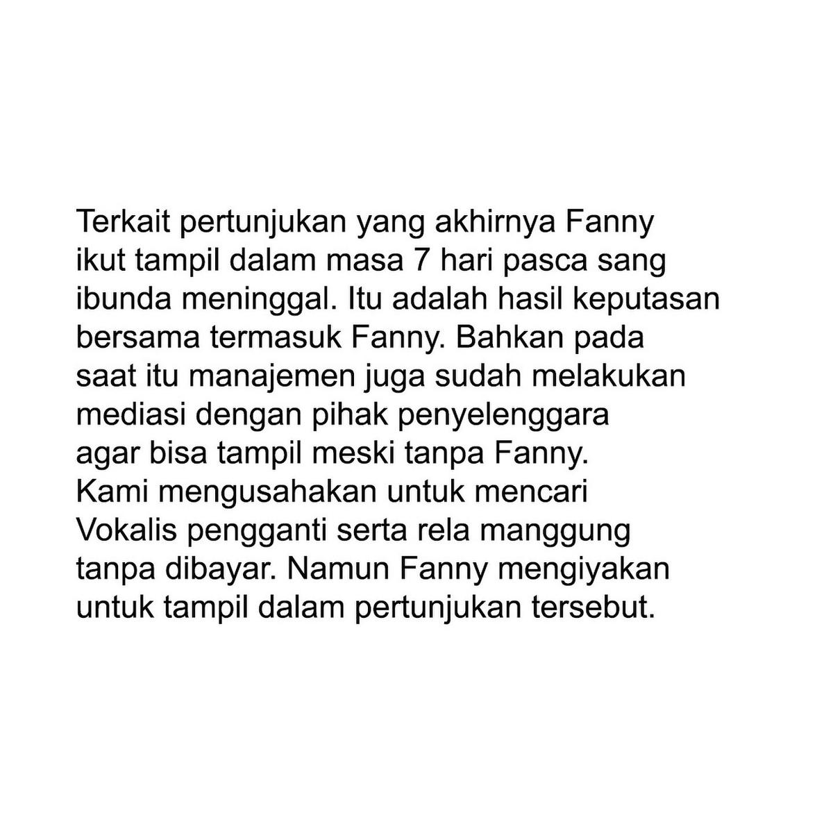 Soegi Bornean Beri Jawaban soal Curhat Fanny Soegi di Twitter/X