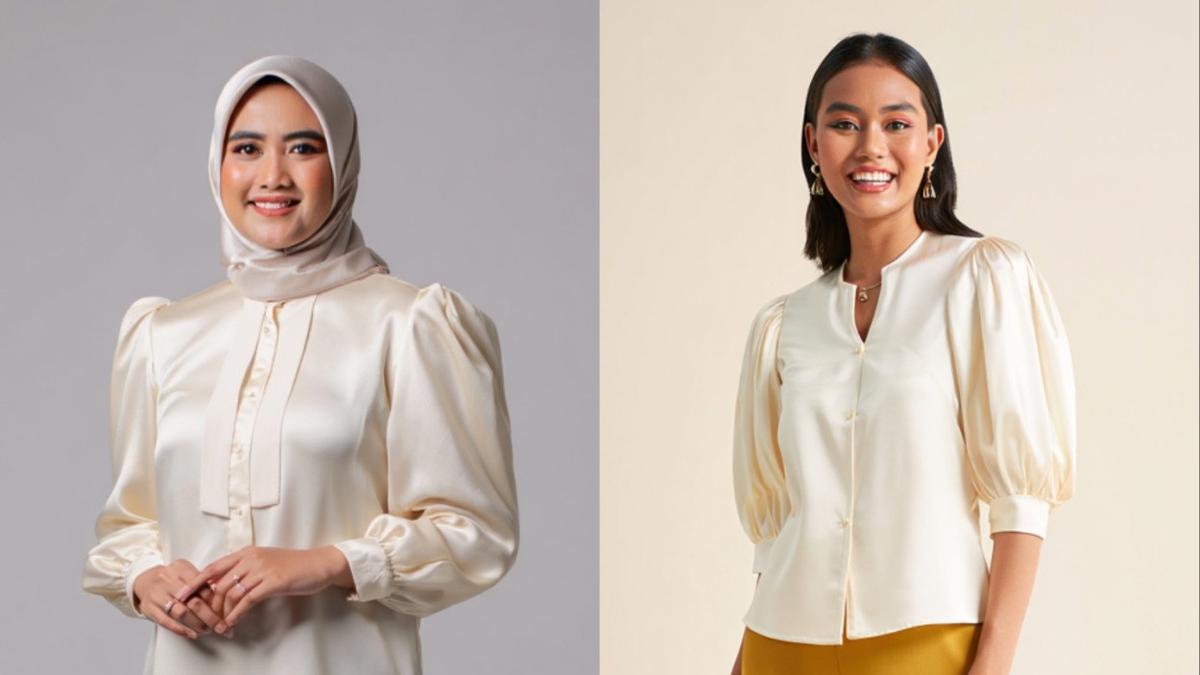8 Model Blouse Lengan Gigot, Ini Pilihan yang Cocok untuk Hijab dan Non Hijab