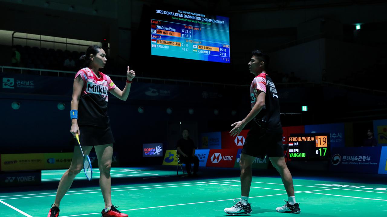 Dejan Ferdinansyah/Gloria Emanuelle Widjaja - Korea Open 2023 - Bulu Tangkis