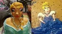 6 Kue Ulang Tahun Bentuk Cinderella Ini Meresahkan, Bikin Kecewa (Brightside Cakewrecks)