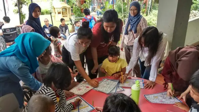 Relawan Kelana Belajar dan Berbagi Bersama Penyandang Disabilitas