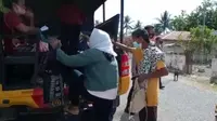 Polres Banggai Gelar Razia Lansia demi Kejar Target Vaksinasi Covid-19