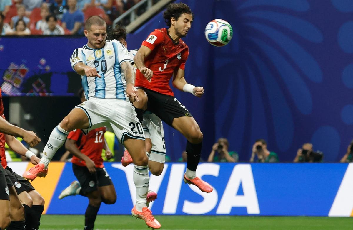 FOTO: Ketinggalan Dua Gol,  Argentina Cetak Remontada Dramatis
