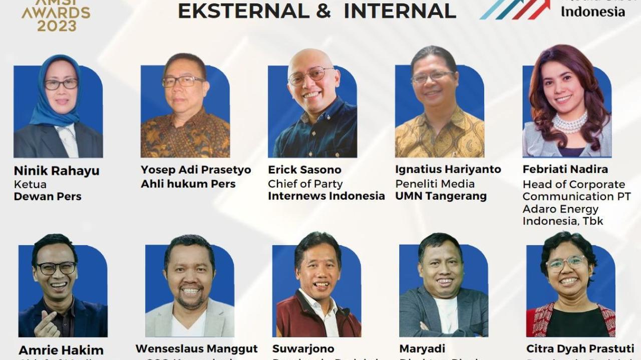 Pada kickoff penjurian perdana ini, para juri yang ditunjuk panitia dan pengurus AMSI sepakat memilih dan menetapkan ketua dewan pers, Ninik Rahayu sebagai ketua dewan juri AMSI Awards 2023.