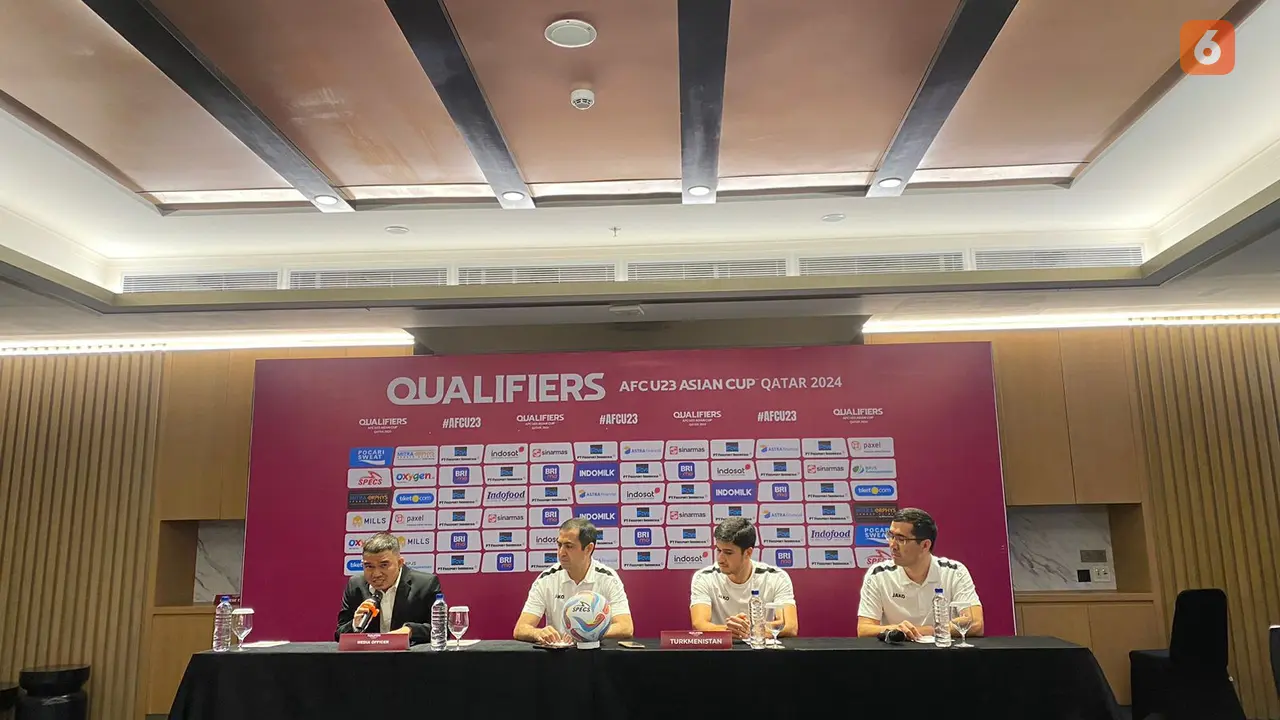 Kualifikasi Piala Asia U-23 Timnas Indonesia Ladeni Taipei dan Turkmenistan