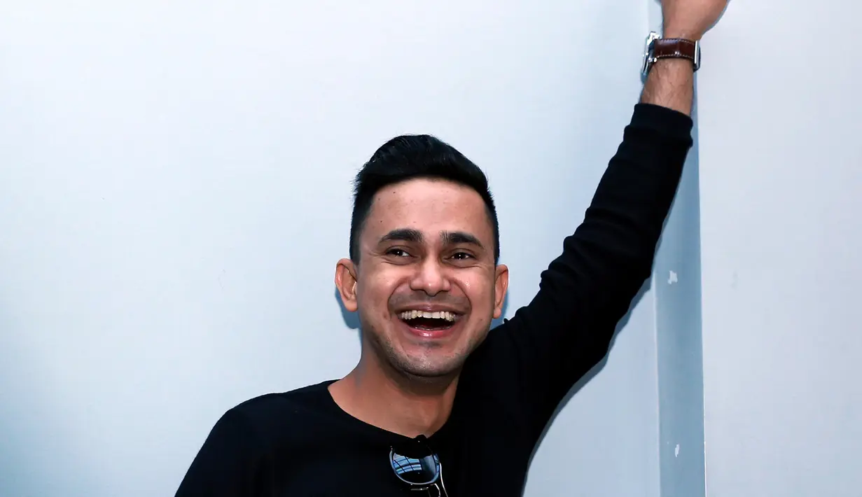 Ramzi berpartisipasi sebagai juri di ajang pencarian bakat ‘La Academia Junior 2’. (WImbarsana/Bintang.com)