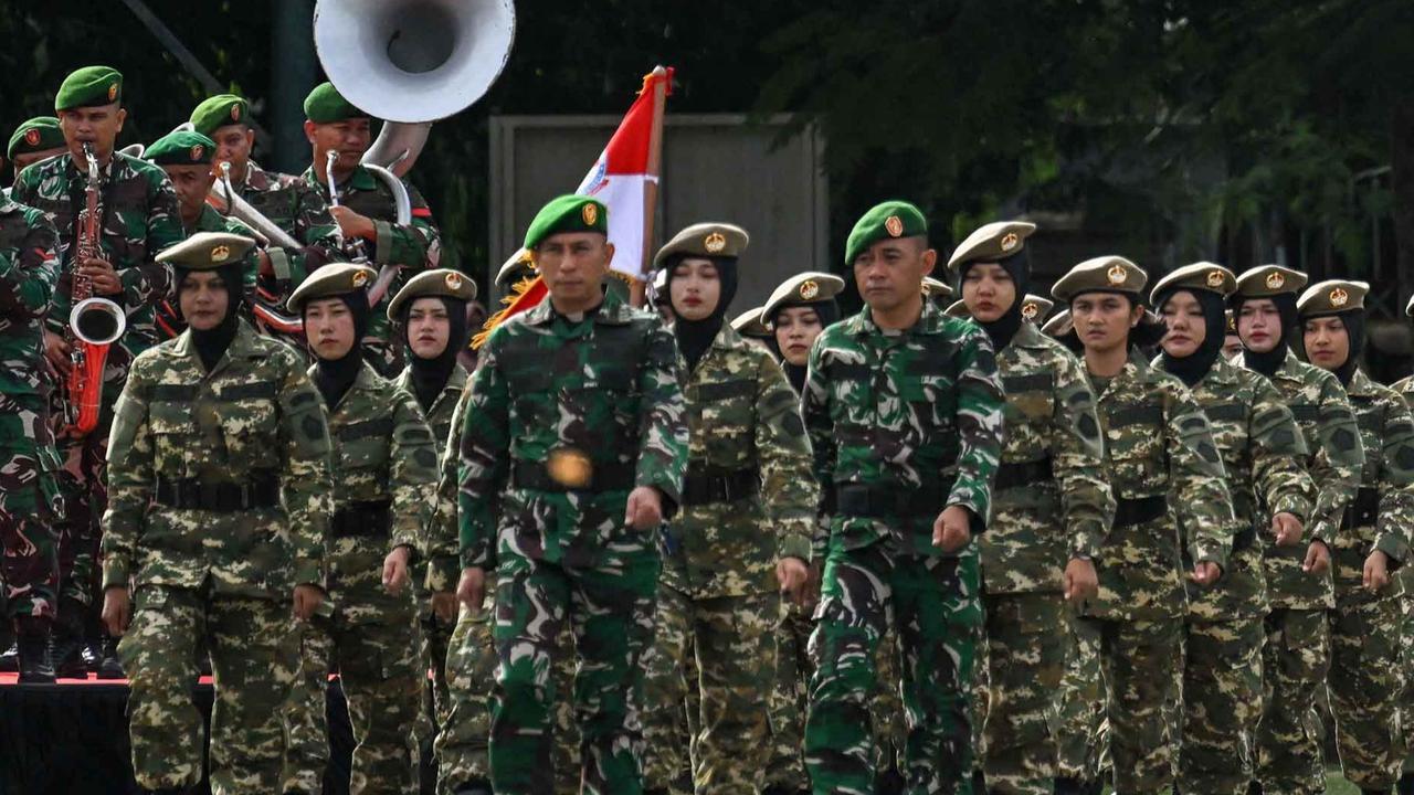 FOTO: Lulus Pendidikan Militer, Komcad TNI Siap Bela Negara dari Garis Sipil
