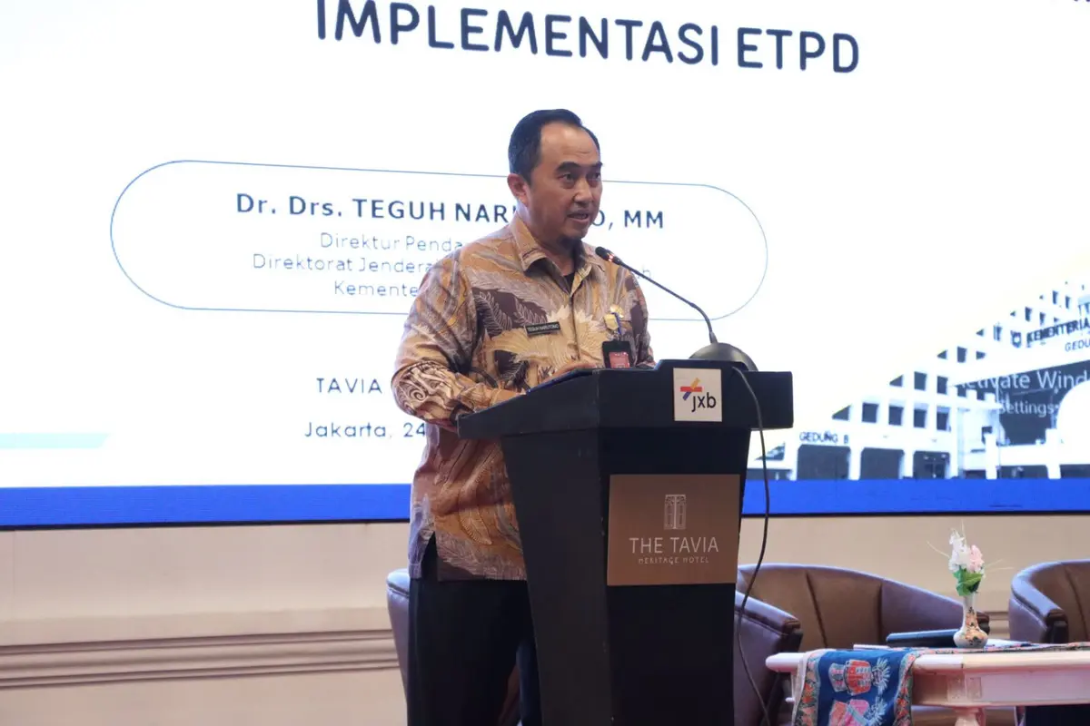 Direktur Pendapatan Daerah Ditjen Bina Keuangan Daerah Kemendagri Teguh Narutomo.
