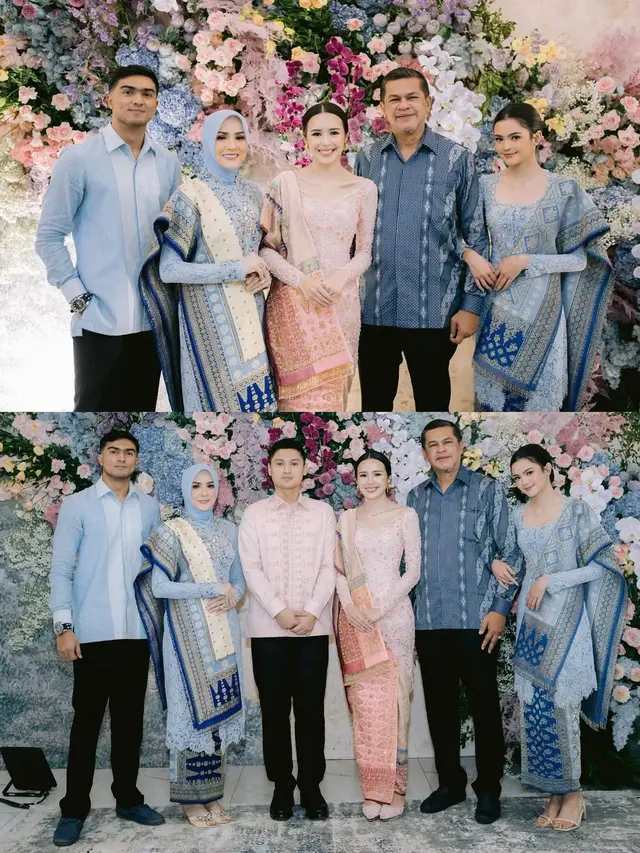 Kakak-Adik Good Looking, Pesona Anggun Cut Keysha Berkebaya di Acara Pertunangan Beby Tsabina