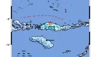 Gempa Magnitudo 5,3 Guncang Ruteng Manggarai NTT