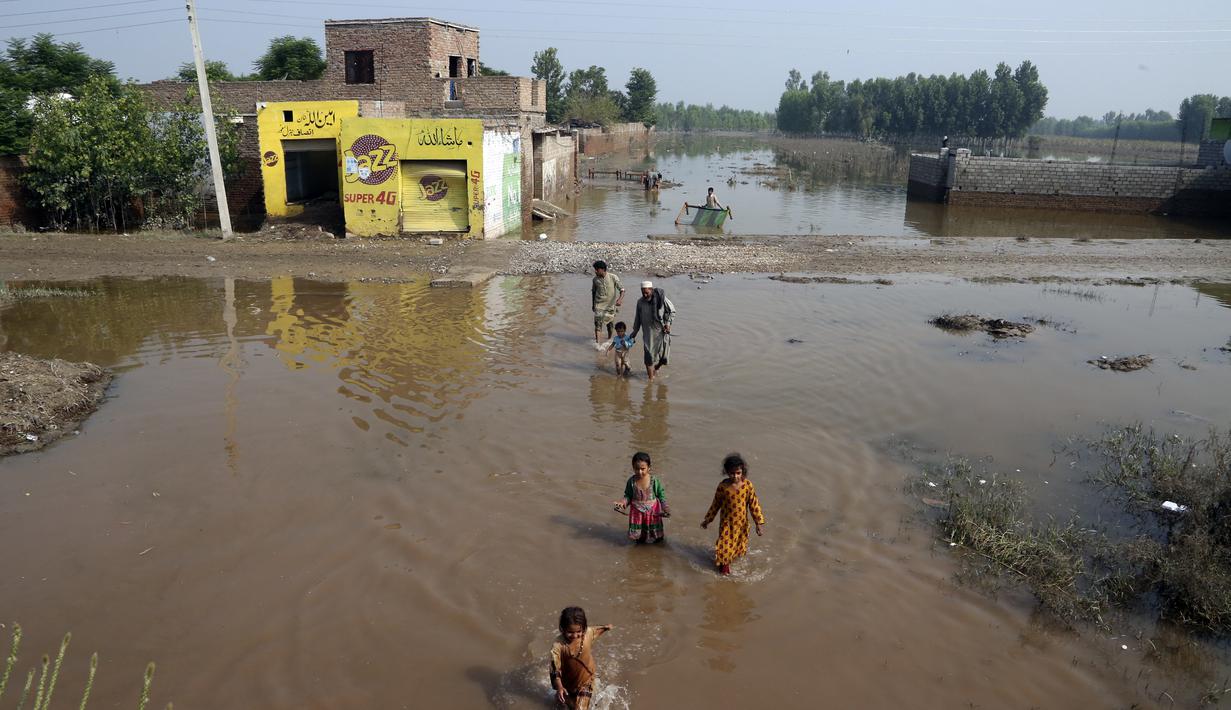 Pakistan Waspada Penyebaran Penyakit Akibat Banjir Parah