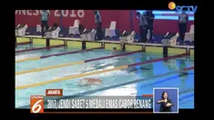 Pada Asian Para Games tahun lalu di Malaysia, Jendi berhasil mendapatkan lima medali emas dari cabor renang di berbagai nomor.